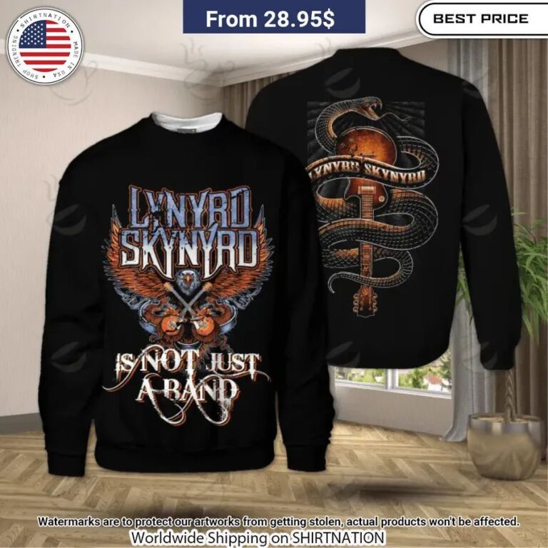 Lynyrd Skynyrd is Not Just A Band Album Cover Shirt Super sober