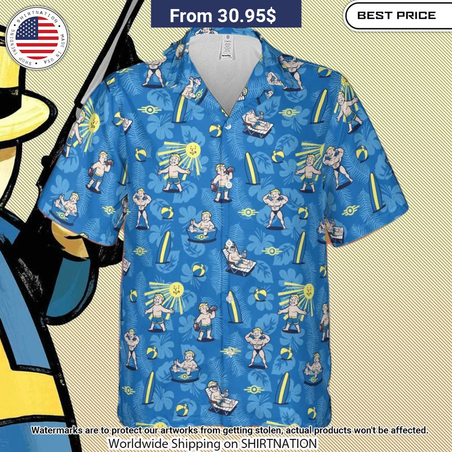 Fallout Nuclear Summer Beach Hawaiian Shirt Mesmerising