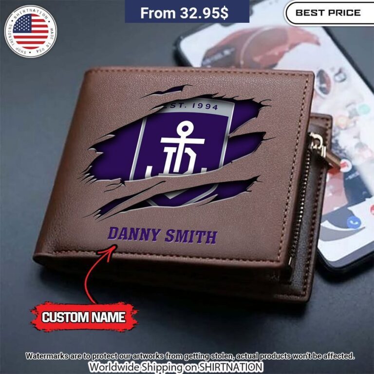 Fremantle Dockers Wallet Print Custom Wallet Eye Soothing Picture Dear