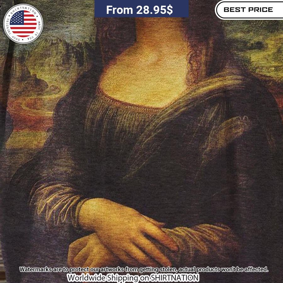 Funny Mr. Bean And The Mona Lisa Art Shirt Is this your new friend?