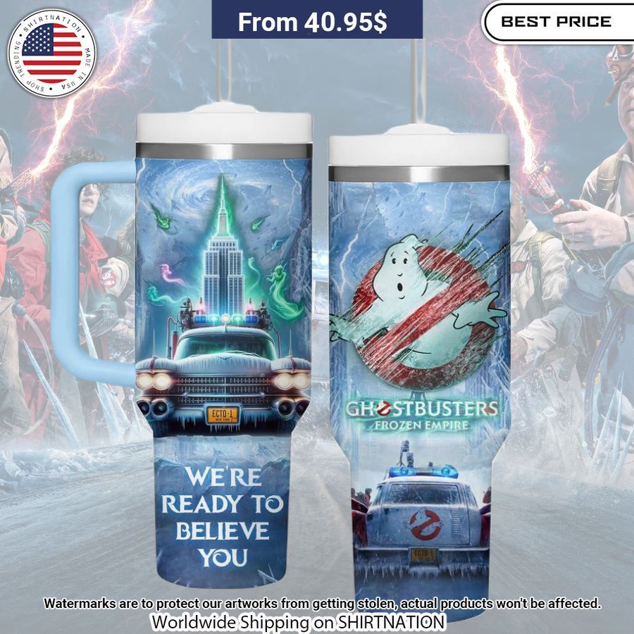 Ghostbusters Frozen Impire Tumbler Bless this holy soul, looking so cute