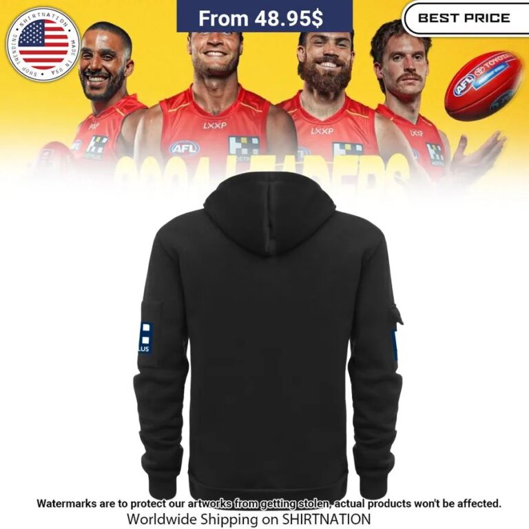 Gold Coast Suns Lions AFL Half Zip heavy hoodie I am in love with your dress