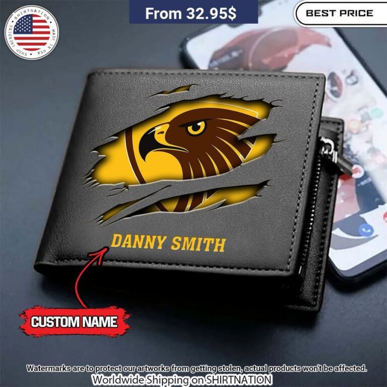 Hawthorn Hawks Wallet Print Custom Wallet 2