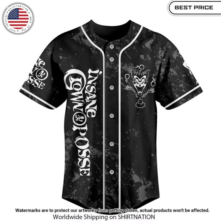 Insane Clown Posse The Amazing Jeckel Brothers baseball Jersey Nice shot bro