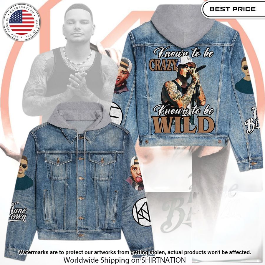 Kane Brown Known To Be Wild Hooded Denim Jacket Best couple on earth