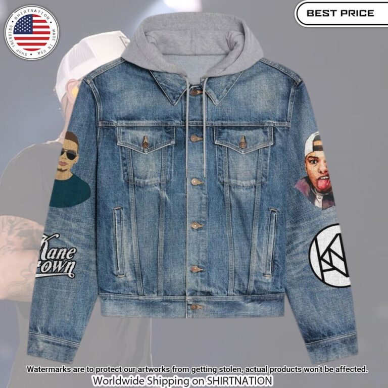 Kane Brown Known To Be Wild Hooded Denim Jacket Unique and sober