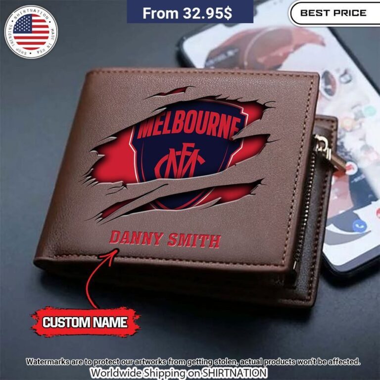 Melbourne Demons Wallet Print Custom Wallet Hey! You Look Amazing Dear