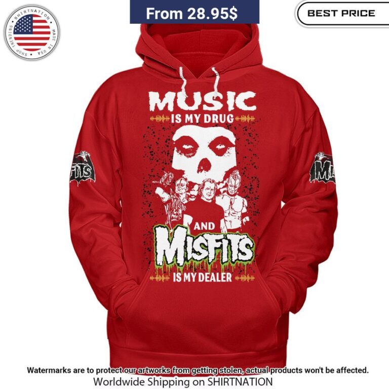 music is my drug and misfits is my dealer shirt 3 942