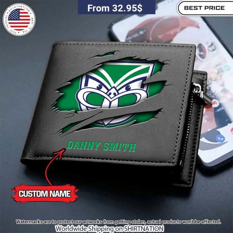 New Zealand Warriors Wallet Print Custom Wallet 2
