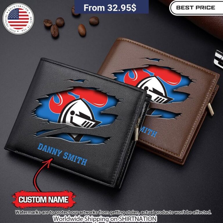 Newcastle Knights Wallet Print Custom Wallet Rocking Picture