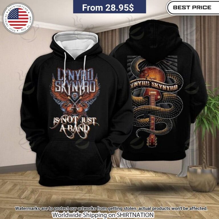 lynyrd skynyrd is not just a band album cover shirt 3