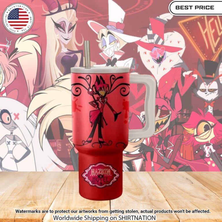 Oh Deer Alastor Hazbin Hotel Tumbler Rejuvenating picture