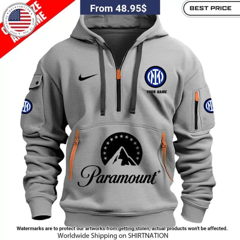 Paramount Half Zip Heavy Hoodie My Favourite Picture Of Yours