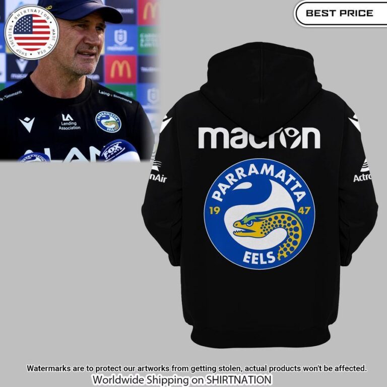 Parramatta Eels Brad Arthur Hoodie This Place Looks Exotic.