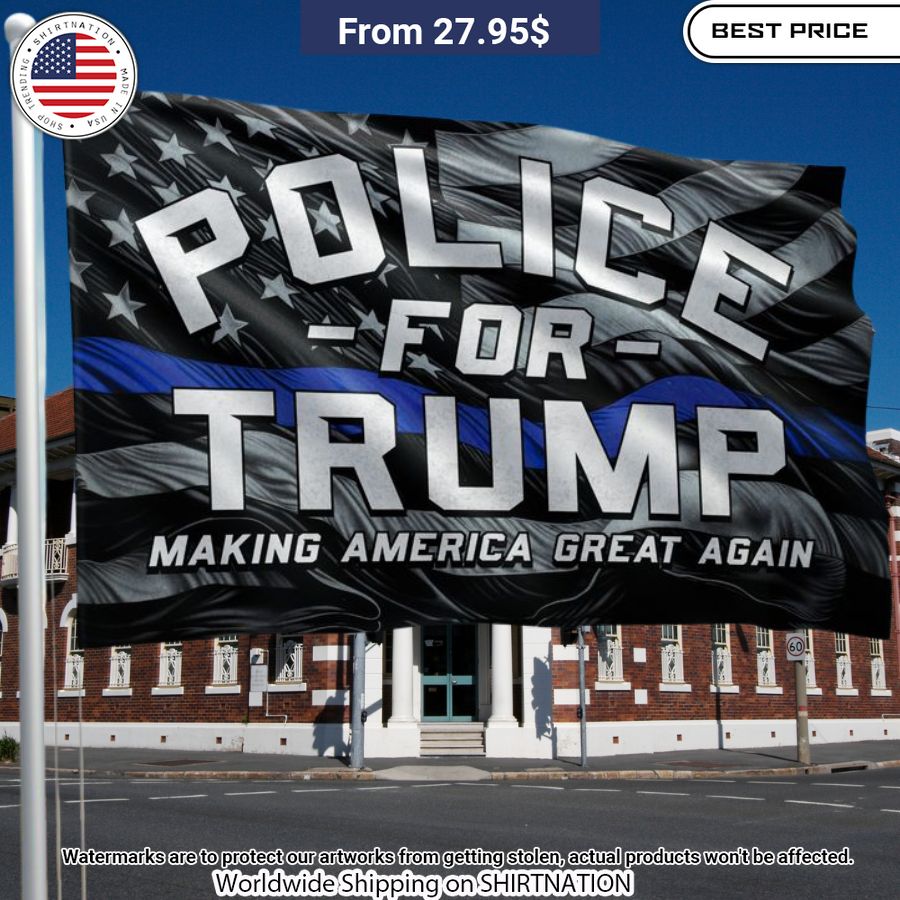 police for trump making america great again flag 2 489.jpg