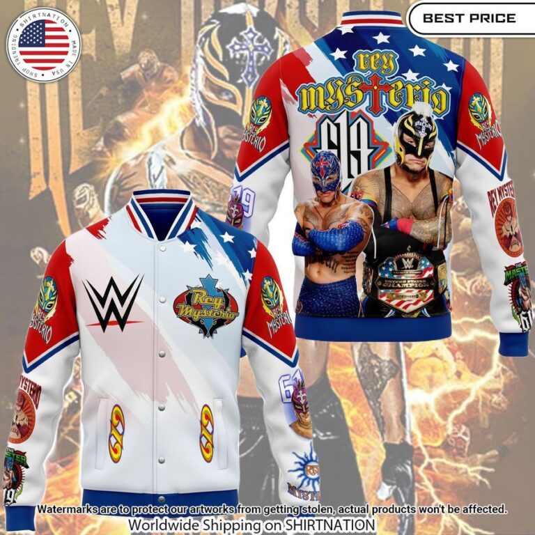 Rey Mysterio Mask Baseball Jacket I like your hairstyle