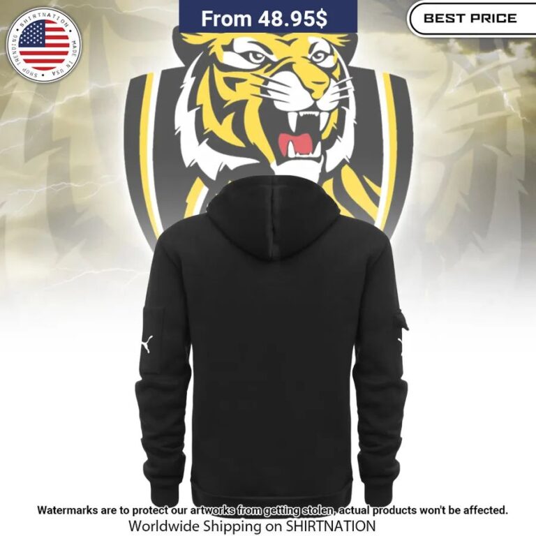 Richmond Tigers Half Zip heavy hoodie This is awesome and unique