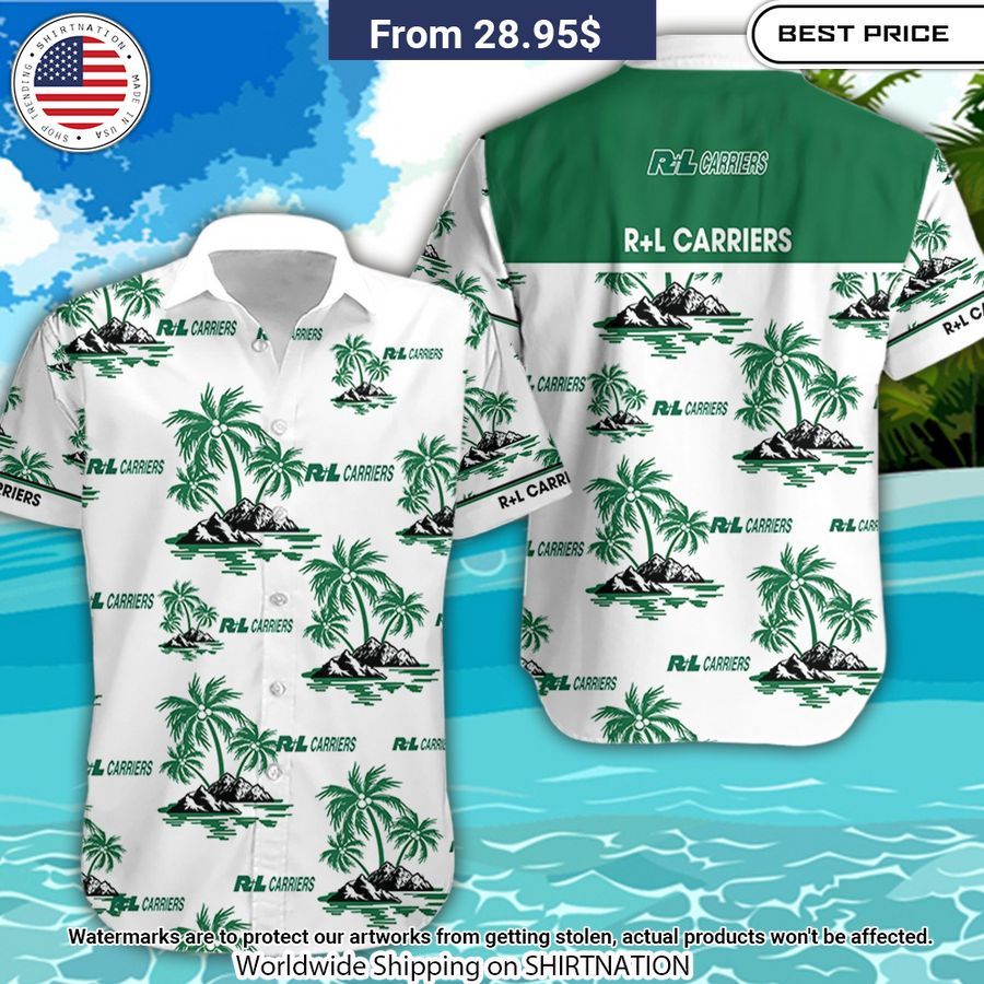 R+L CARRIERS Hawaiian Shirt and Shorts Trending picture dear