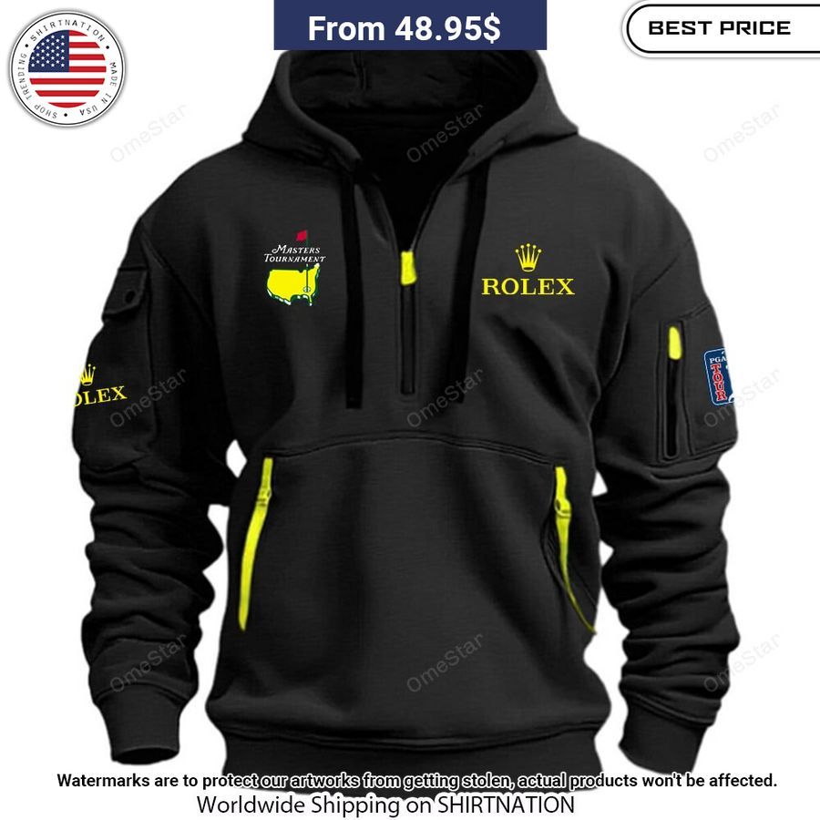 Rolex Masters Tournament Half Zip heavy hoodie It is more than cute
