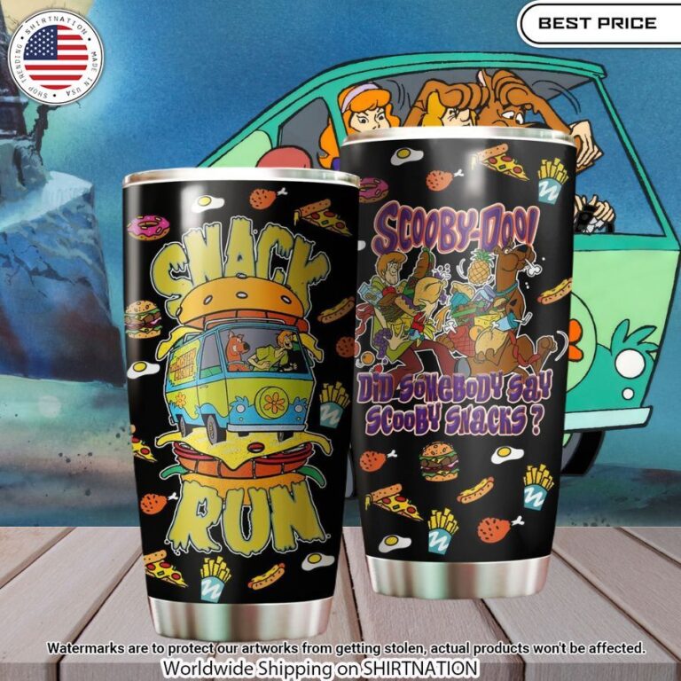 Scooby Doo Snack Run Tumbler Cutting dash