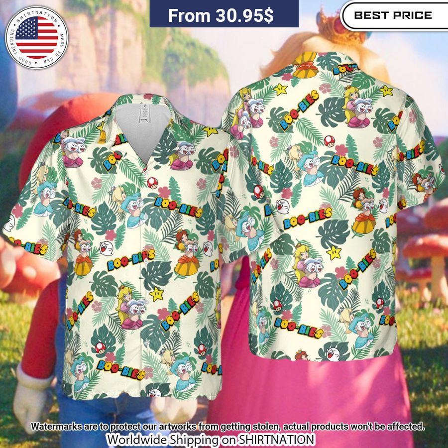 Super Mario Boo Bies Hawaiian Shirt This is awesome and unique