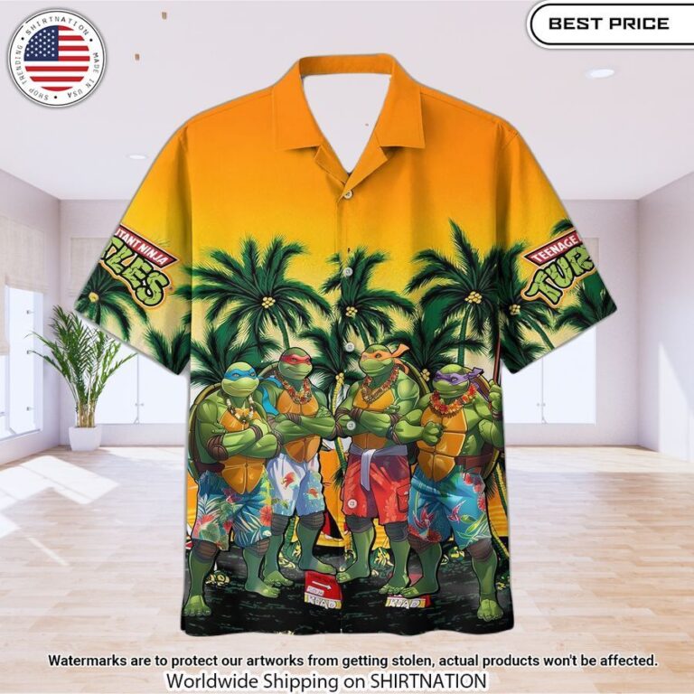 Teenage Mutant Ninja Turtles Hawaiian Shirt Good click