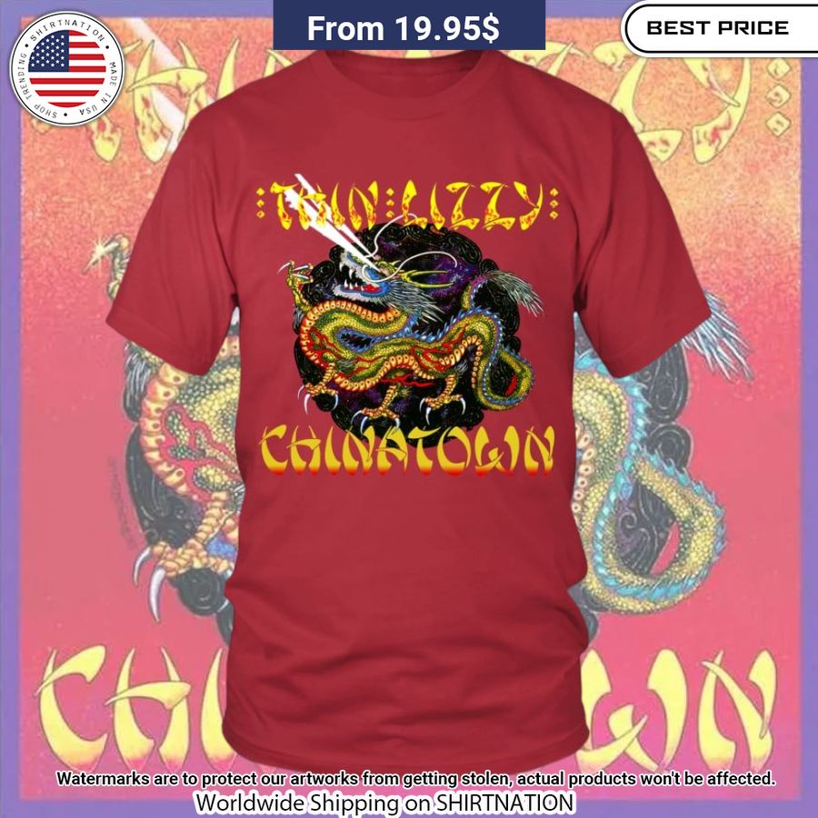 Thin Lizzy Chinatown Shirt Our hard working soul