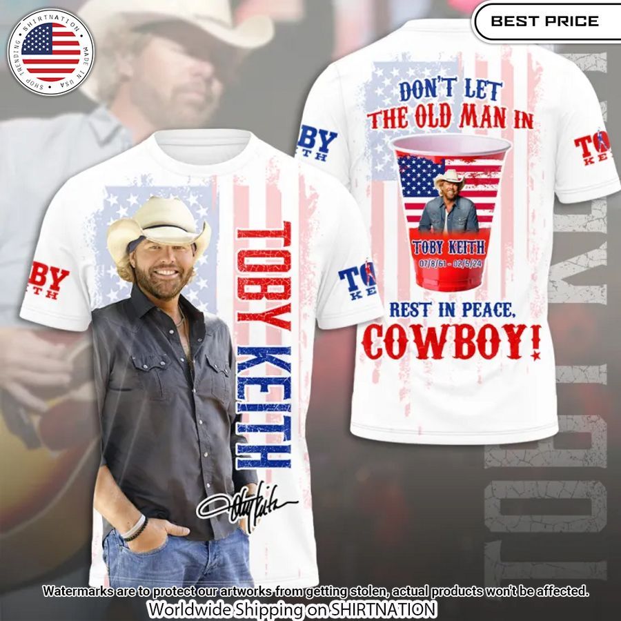 Toby Keith Rest In Peace Cowboy Shirt Loving, dare I say?
