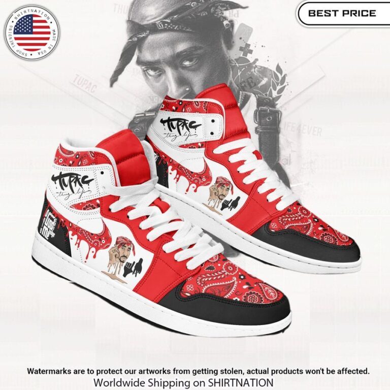 Tupac Shakur NIKE Air Jordan 1 Best click of yours