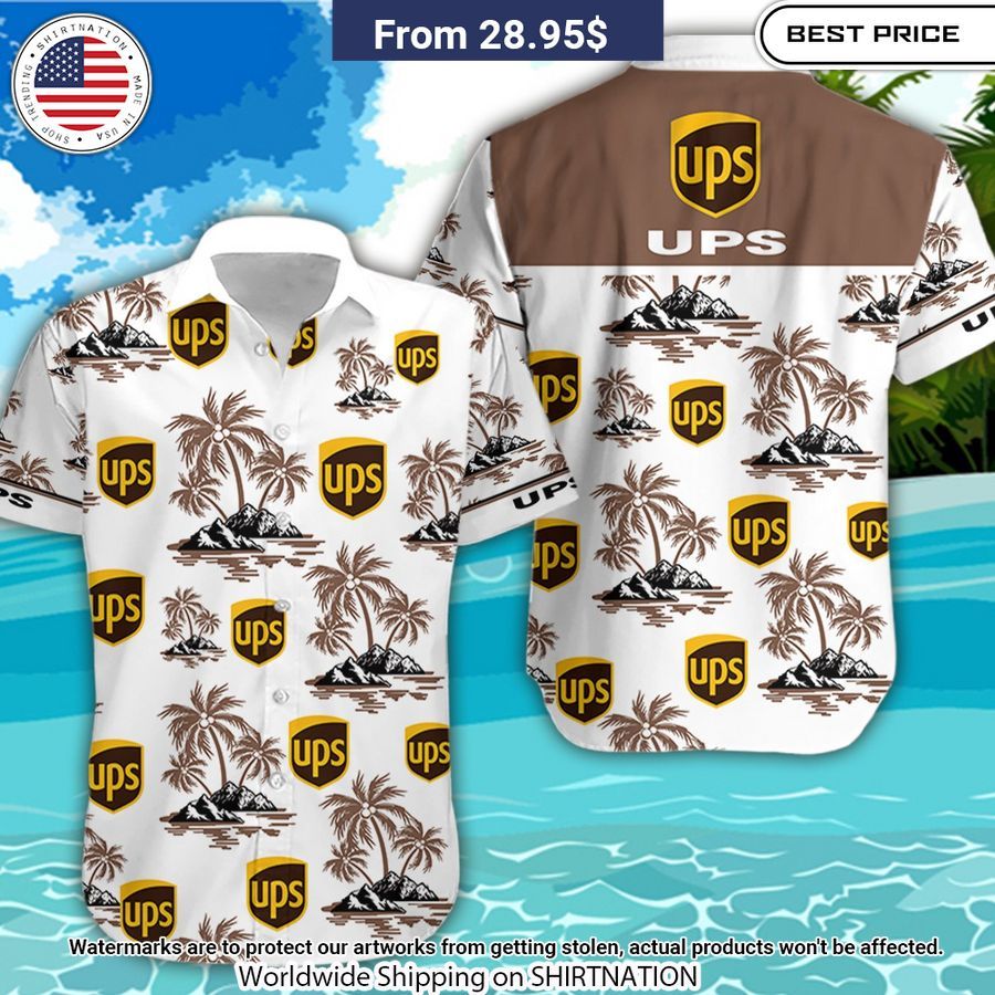 UPS Hawaiian Shirt and Shorts Trending picture dear