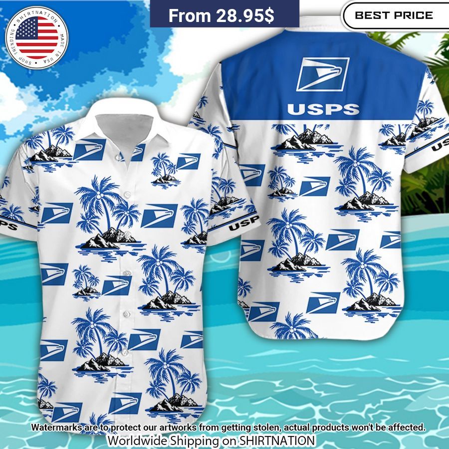 USPS Hawaiian Shirt and Shorts Oh! You make me reminded of college days