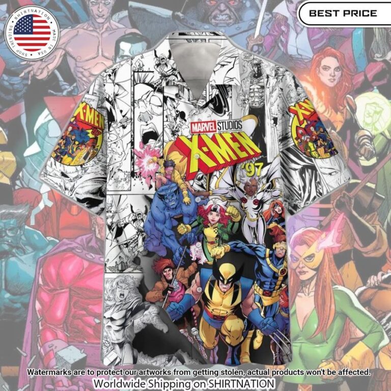 X men Marvel Studio Hawaiian Shirt Best click of yours