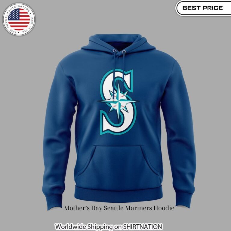 Mother’s Day Seattle Mariners Hoodie Studious look