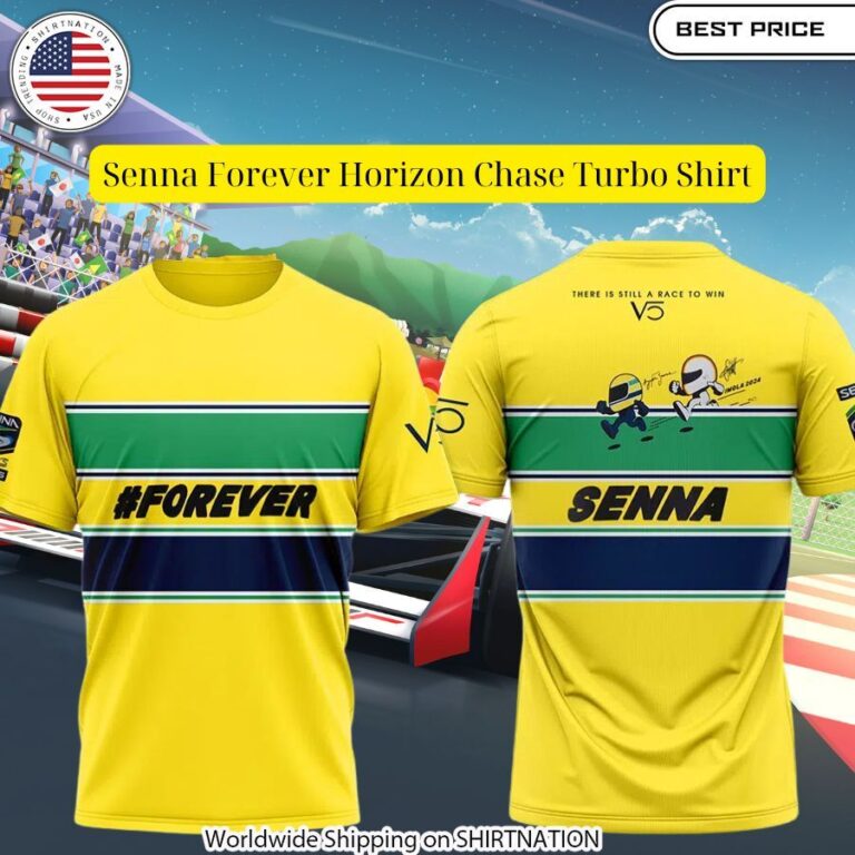 Senna Forever Horizon Chase Turbo Shirt Good click