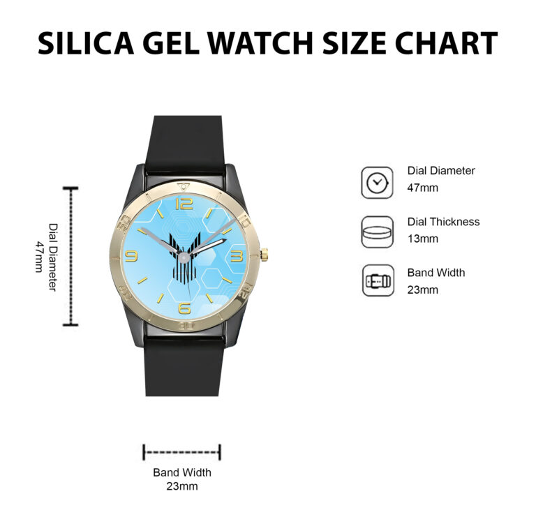 Silica Gel Watch Size chart