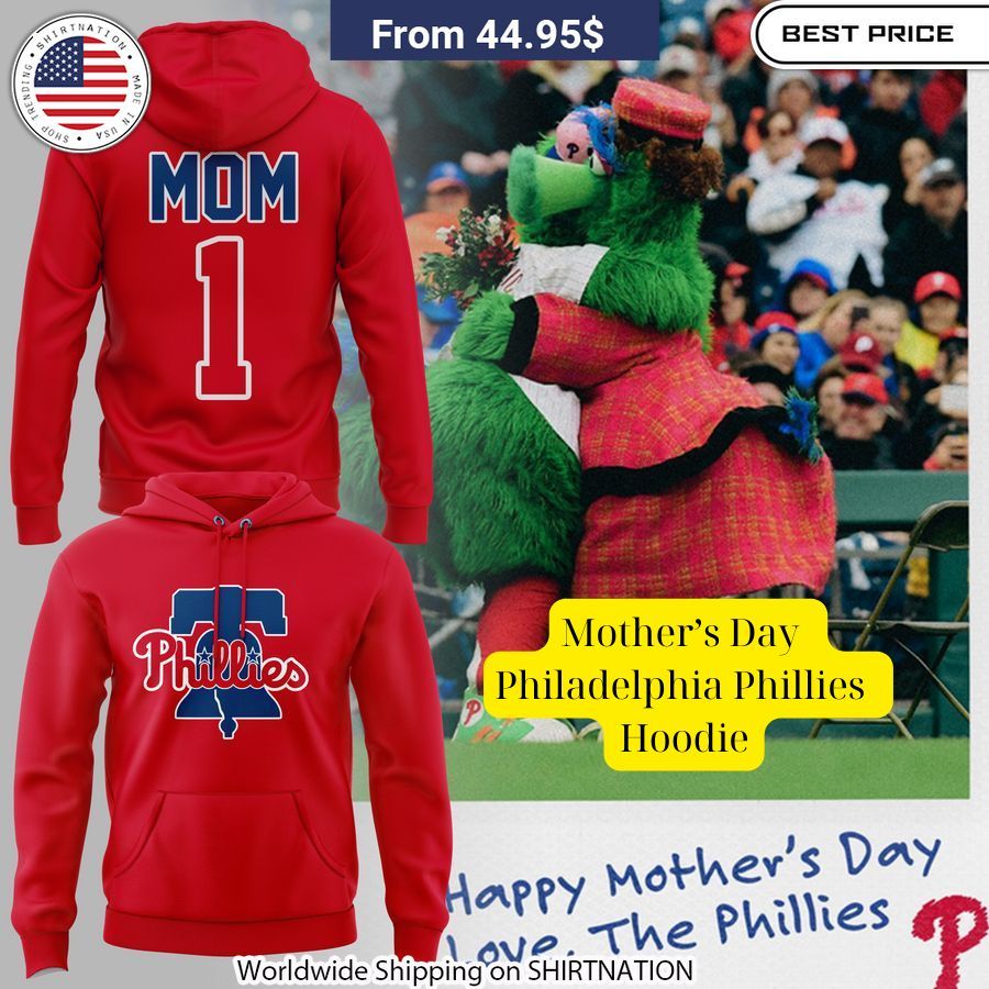 Mother’s Day Philadelphia Phillies Hoodie Trending picture dear