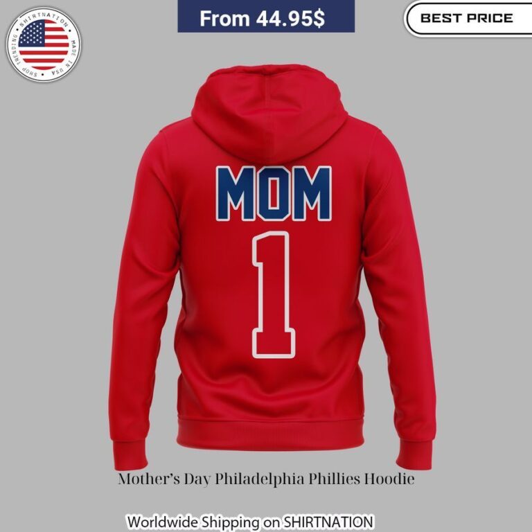 Mother’s Day Philadelphia Phillies Hoodie Wow, cute pie