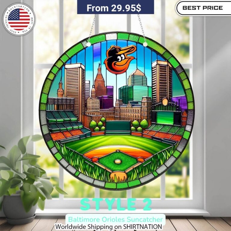 Baltimore Orioles Suncatcher Selfie expert