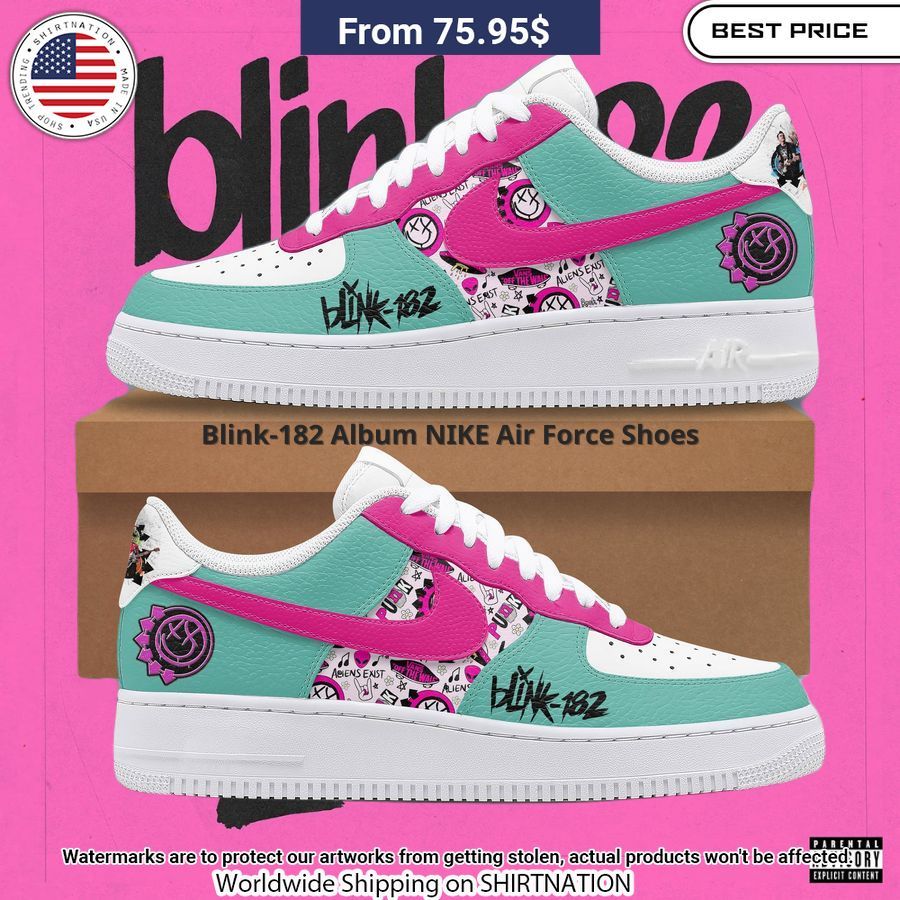 blink 182 album nike air force shoes 1