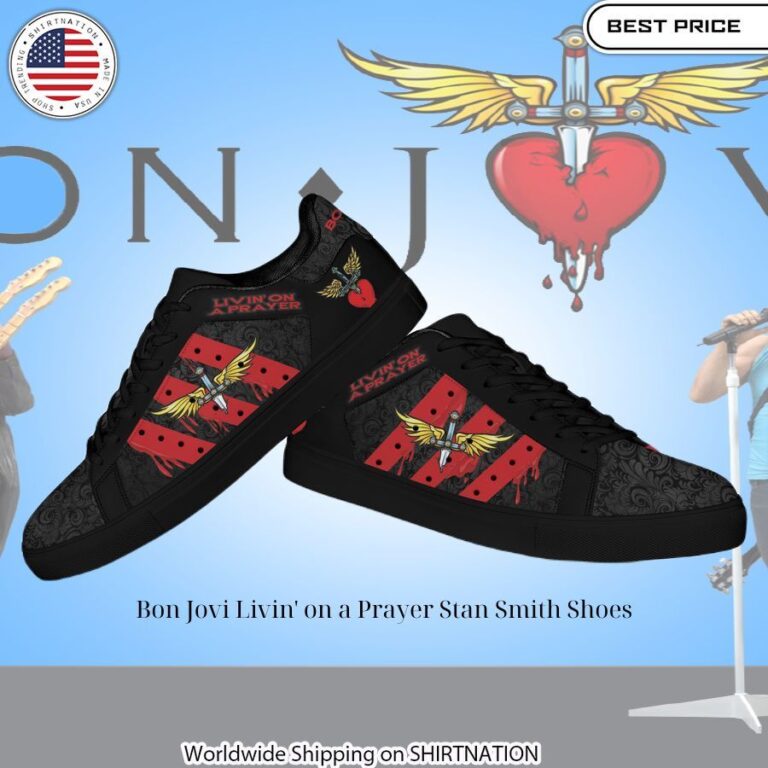 bon jovi livin on a prayer stan smith shoes 3