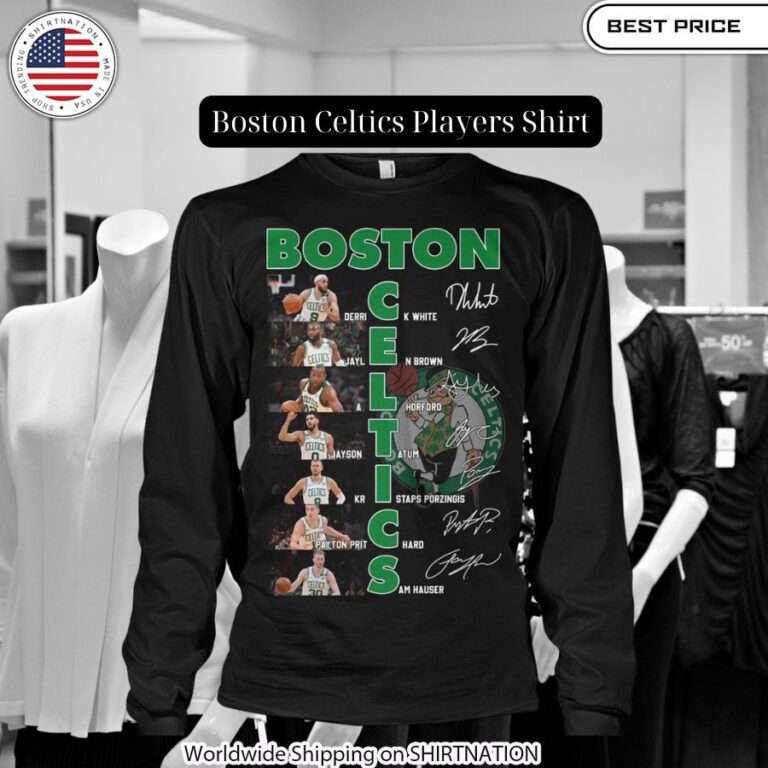 Boston Celtics Players Shirt Ah! It is marvellous