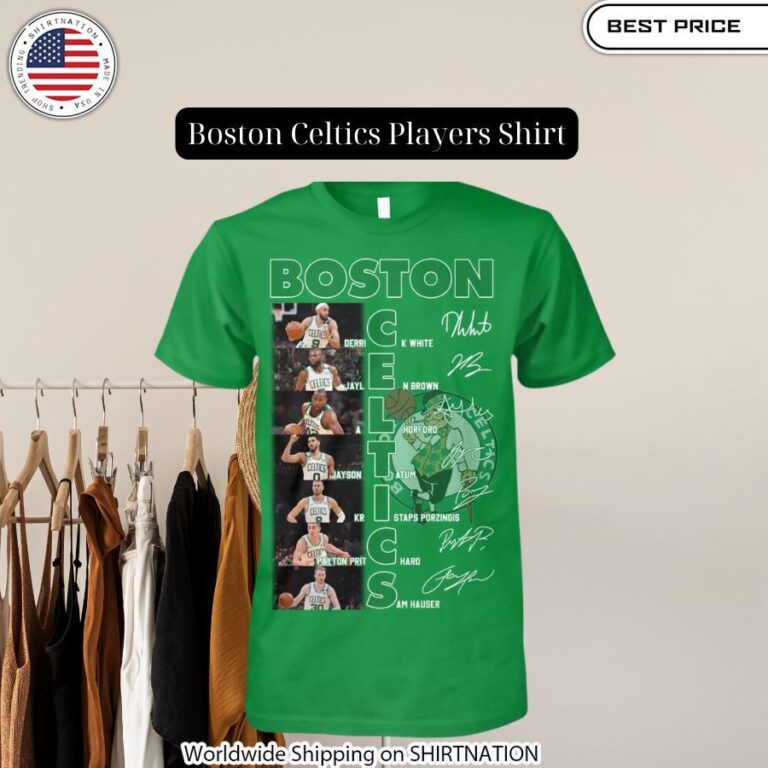 Boston Celtics Players Shirt Rejuvenating picture