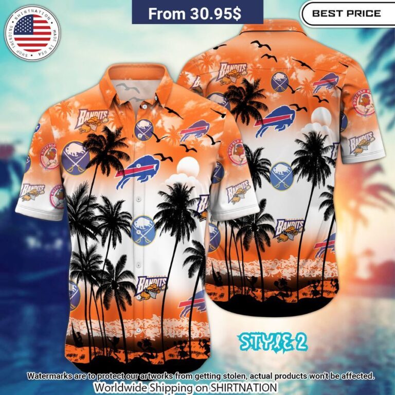 Buffalo Sports Hawaiian Shirt Radiant and glowing Pic dear
