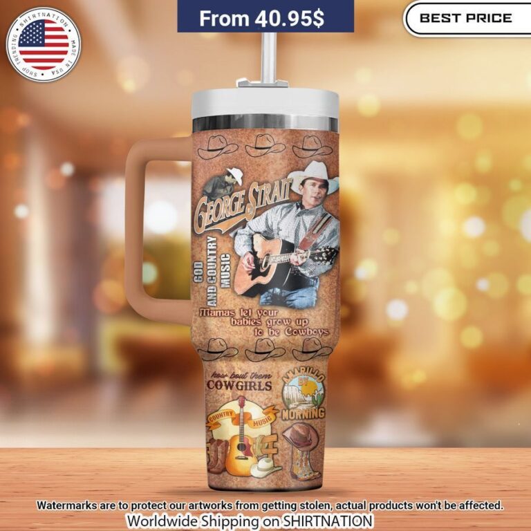 george strait all my exe live in texas tumbler 2