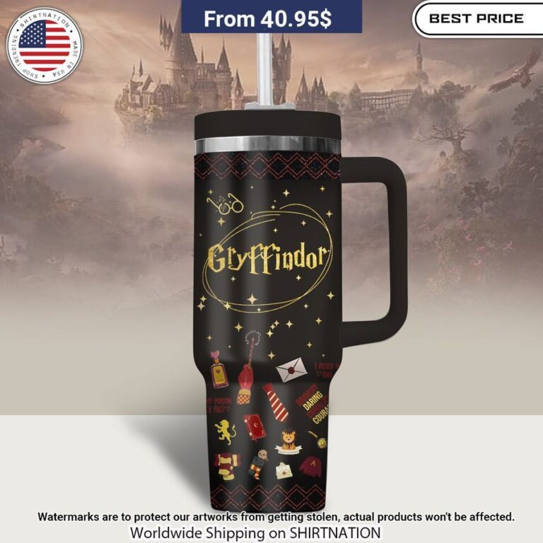 Godric Gryffindor Stanley Tumbler Loving click