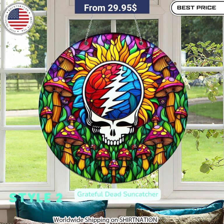 Grateful Dead Suncatcher Pic of the century