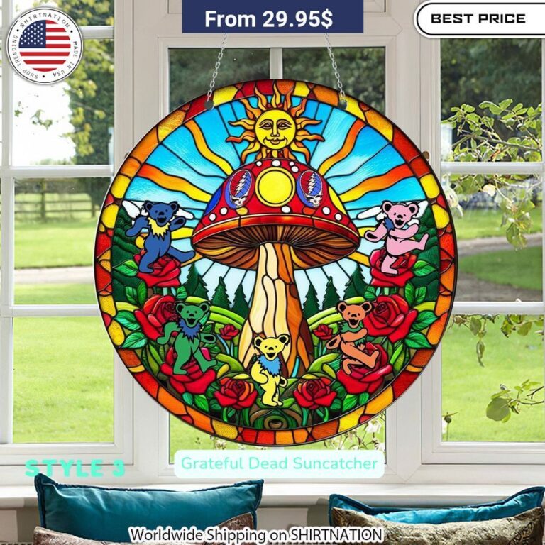 Grateful Dead Suncatcher Coolosm