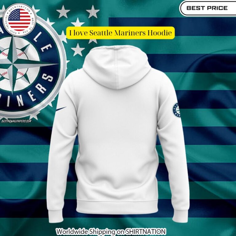 I love Seattle Mariners Hoodie You look lazy