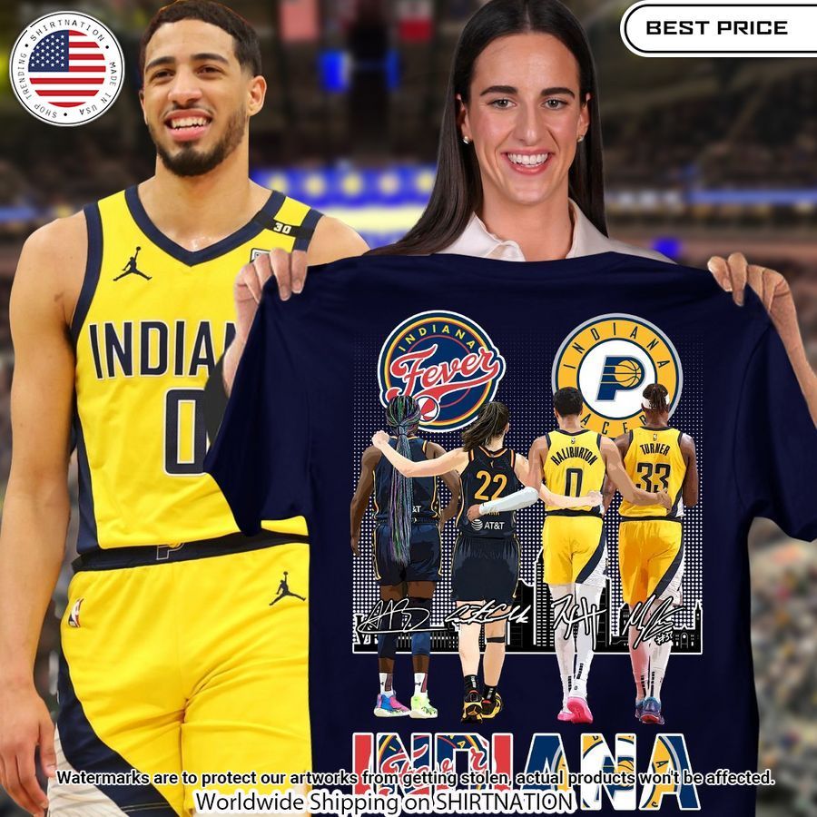 Indiana Pacers Indiana Fever Shirt Good one dear
