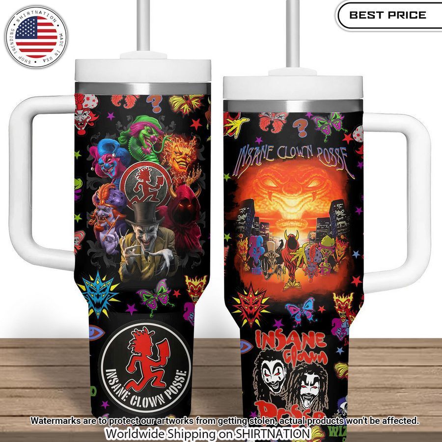 Insane Clown Posse Stanley Tumbler Radiant and glowing Pic dear